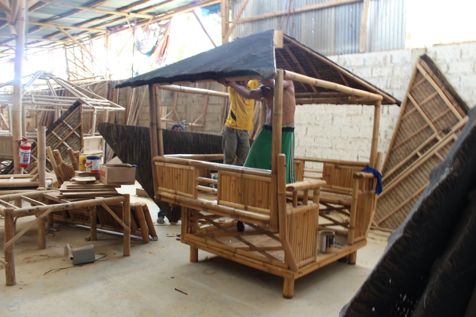 Nipa hut structure