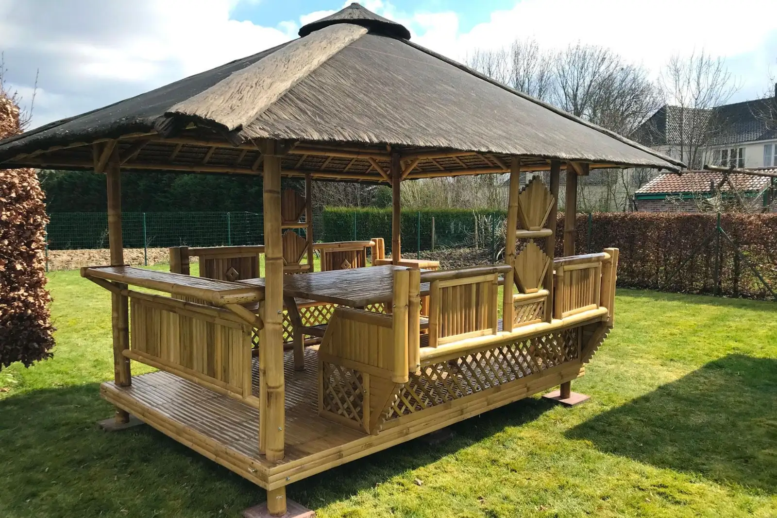 Nipa Hut Around Pool