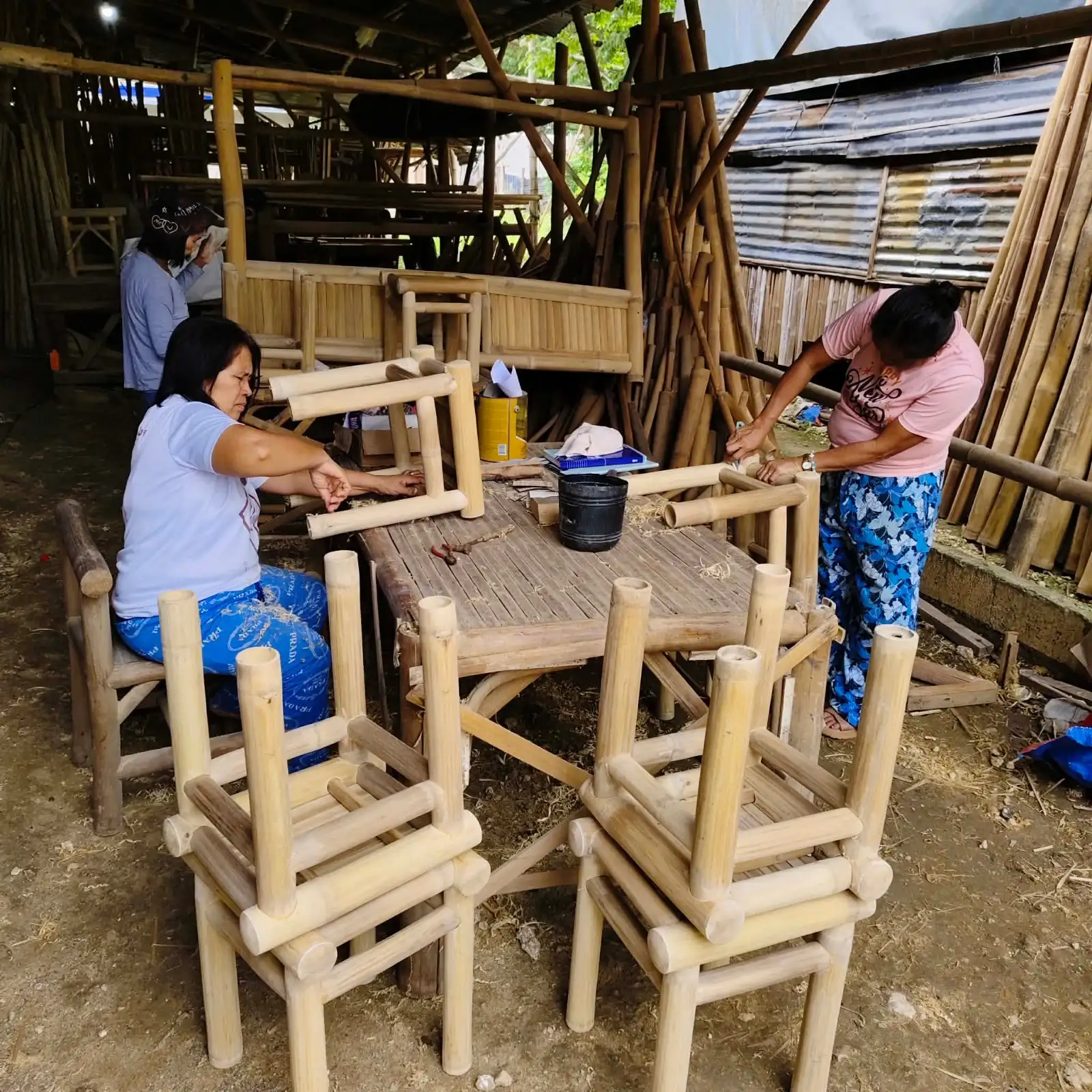 Work Inside the Factory